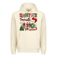 Sandshell santa's favorite ho Premium Hoodie - MaliasSmallBusiness
