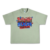 Oil Green boom boom mama Urban Heavy Tee - Zillion Design Studio
