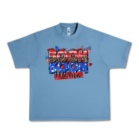 Pebble Blue boom boom mama Urban Heavy Tee - Zillion Design Studio