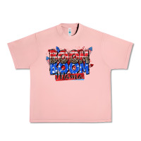 Salmon boom boom mama Urban Heavy Tee - Zillion Design Studio
