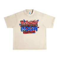 Sandshell boom boom mama Urban Heavy Tee - Zillion Design Studio