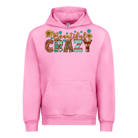 Fuchsia Pink Western Beautiful Crazy Urban Hoodie - BundleAndBundleShop