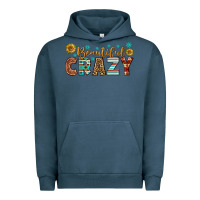 Pigment Midnight Navy Western Beautiful Crazy Urban Hoodie - BundleAndBundleShop