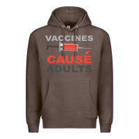 Coffee Vaccines Cause Adults Premium Hoodie - Bettercallsaul