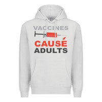 Dove Grey Vaccines Cause Adults Premium Hoodie - Bettercallsaul