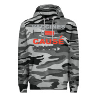 Slate Camo Vaccines Cause Adults Premium Hoodie - Bettercallsaul