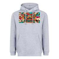 Heather Grey bus driver school bus cowhide license plate Heavyweight Hoodie - Artiststas