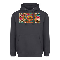 Smoke bus driver school bus cowhide license plate Heavyweight Hoodie - Artiststas