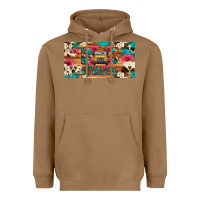 Toasted Coconut bus driver school bus cowhide license plate Heavyweight Hoodie - Artiststas