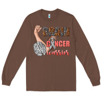 Chestnut brain cancer warrior Long Sleeve Tee - texasbilliewilder