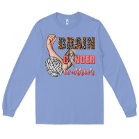 Colony Blue brain cancer warrior Long Sleeve Tee - texasbilliewilder