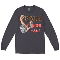 Smoke brain cancer warrior Long Sleeve Tee - texasbilliewilder