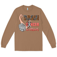 Toasted Coconut brain cancer warrior Long Sleeve Tee - texasbilliewilder