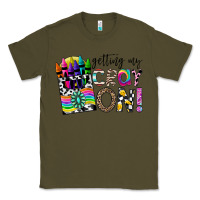 Army Green getting my cray on Classic Tee - CowhideDigitalArt