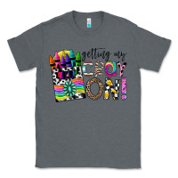 Charcoal Heather getting my cray on Classic Tee - CowhideDigitalArt