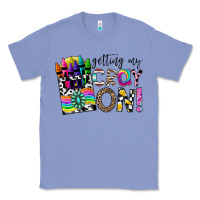 Colony Blue getting my cray on Classic Tee - CowhideDigitalArt