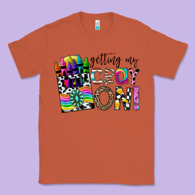 Getting My Cray On Classic Tee Designed By Cowhidedigitalart