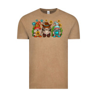 Vintage Coffee western gnomies Vintage Tee - texasbilliewilder