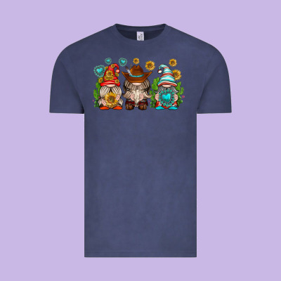 Vintage Tee western gnomies