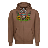 Chestnut mama tried1 Zipper Hoodie - CowhideDigitalArt