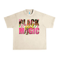 Sandshell black girl magic with afro black women Urban Heavy Tee - texasbilliewilder