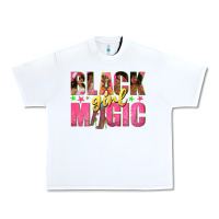 White black girl magic with afro black women Urban Heavy Tee - texasbilliewilder
