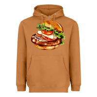 Meerkat American hamburger Heavyweight Hoodie - AdoDesignShop