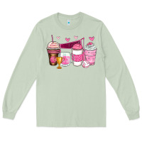 Matcha volleyball coffee cups Long Sleeve Tee - Zillion Design Studio