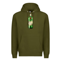 Army Green have fun gin bottle Premium Hoodie - AdoDesignShop