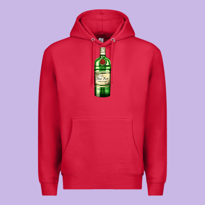 Have Fun Gin Bottle Premium Hoodie Designed By Adodesignshop