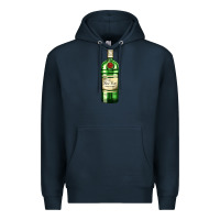 Navy have fun gin bottle Premium Hoodie - AdoDesignShop
