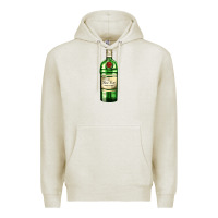Oatmeal Heather have fun gin bottle Premium Hoodie - AdoDesignShop