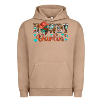 Pigment Burro Western Howdy Darlin Urban Hoodie - BundleAndBundleShop