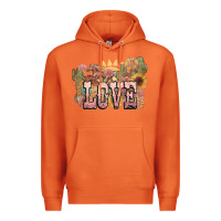 Carrot love horse western floral Premium Hoodie - NancyCooperArtShop