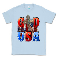 God Bless The Usa  4th Of July Classic Tee | Teevron