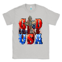 Moon Dust God bless the USA  4th of july Classic Tee - CowGirlArtShop
