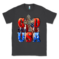 Smoke God bless the USA  4th of july Classic Tee - CowGirlArtShop