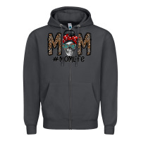 Smoke mom life Zipper Hoodie - CowhideDigitalArt