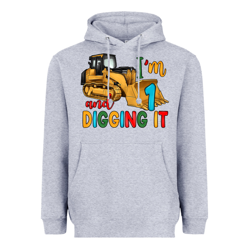 I'm 1 And Digging It Heavyweight Hoodie by Artiststas | Teevron