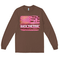 Chestnut Back The Pink American Flag Long Sleeve Tee - texasbilliewilder