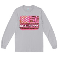 Moon Dust Back The Pink American Flag Long Sleeve Tee - texasbilliewilder