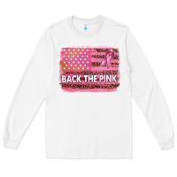 White Back The Pink American Flag Long Sleeve Tee - texasbilliewilder