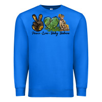 True Royal Peace Love Baby Baboon Premium Sweatshirt - LillyAllenDesigns