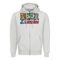 Dove Grey beer and sunshine Zipper Hoodie - HRA Design Shop