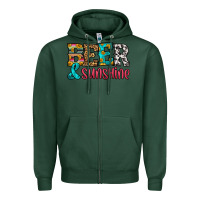 Sports Green beer and sunshine Zipper Hoodie - HRA Design Shop