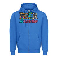 True Royal beer and sunshine Zipper Hoodie - HRA Design Shop