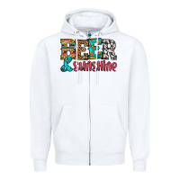 White beer and sunshine Zipper Hoodie - HRA Design Shop