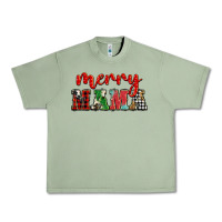 Oil Green Christmas merry mama Urban Heavy Tee - BarkalooDesign