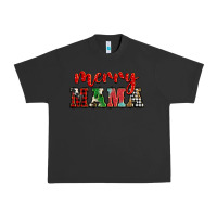 Pigment Black Christmas merry mama Urban Heavy Tee - BarkalooDesign