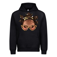 Afro Bantu Knots Hairstyles Messy Bun With Clasp Bbs  2 Urban Hoodie | Teevron